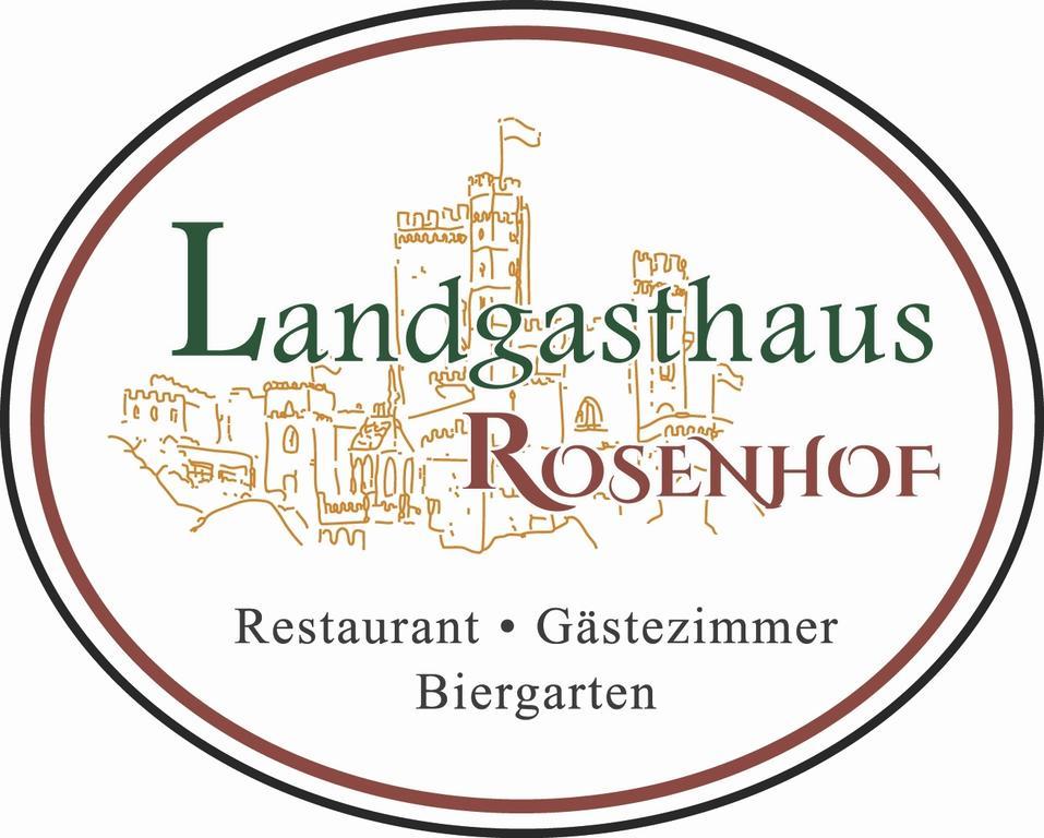 Landgasthaus Rosenhof Trechtingshausen Bagian luar foto